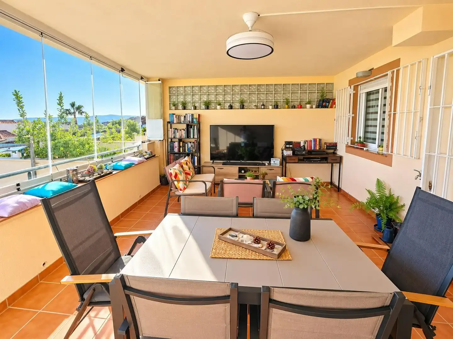 Living room of Flat for sale in Doña Julia Golf