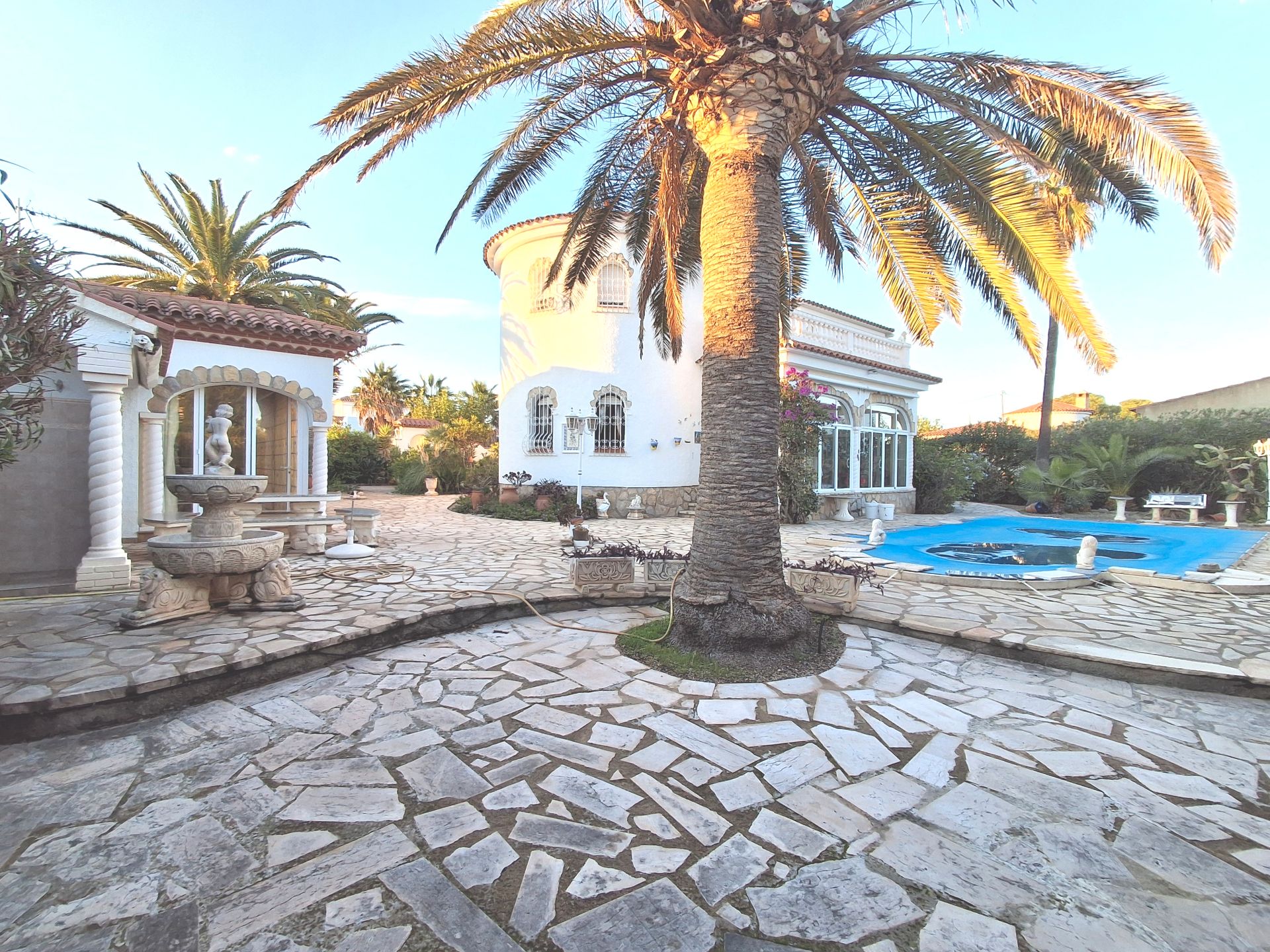 Exterior view of House or chalet for sale in Mont-roig del Camp  with Air Conditioner, Heating and Private garden