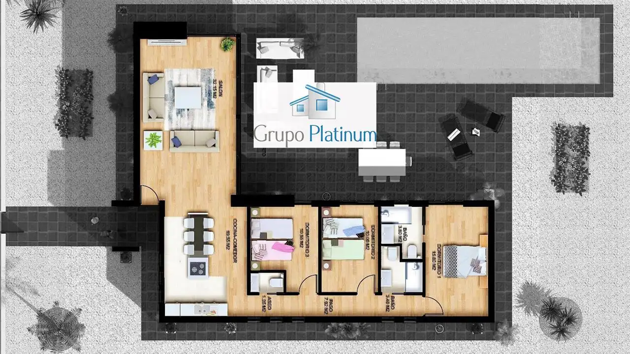 Chalet con piscina en venta en San Juan de los Terreros, imagen 3