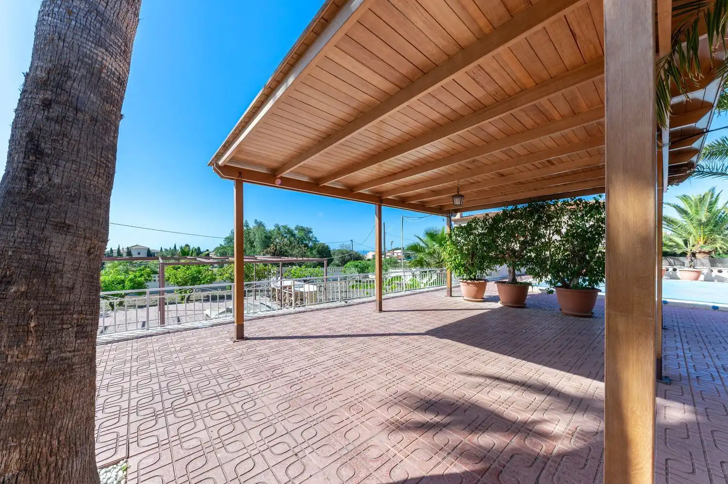 Terraza de Casa o chalet en venta en Villajoyosa / La Vila Joiosa con Jardín privado, Terraza y Piscina comunitaria
