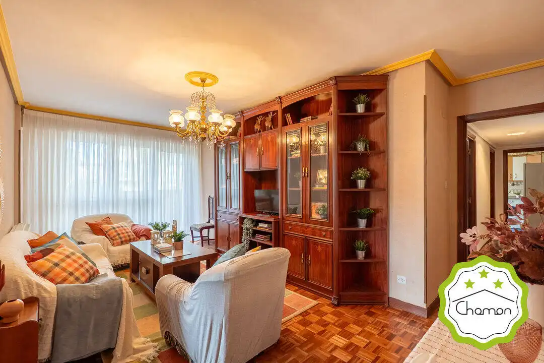 Wohnzimmer von Wohnung zum Verkauf in Lekeitio mit Heizung und Terrasse