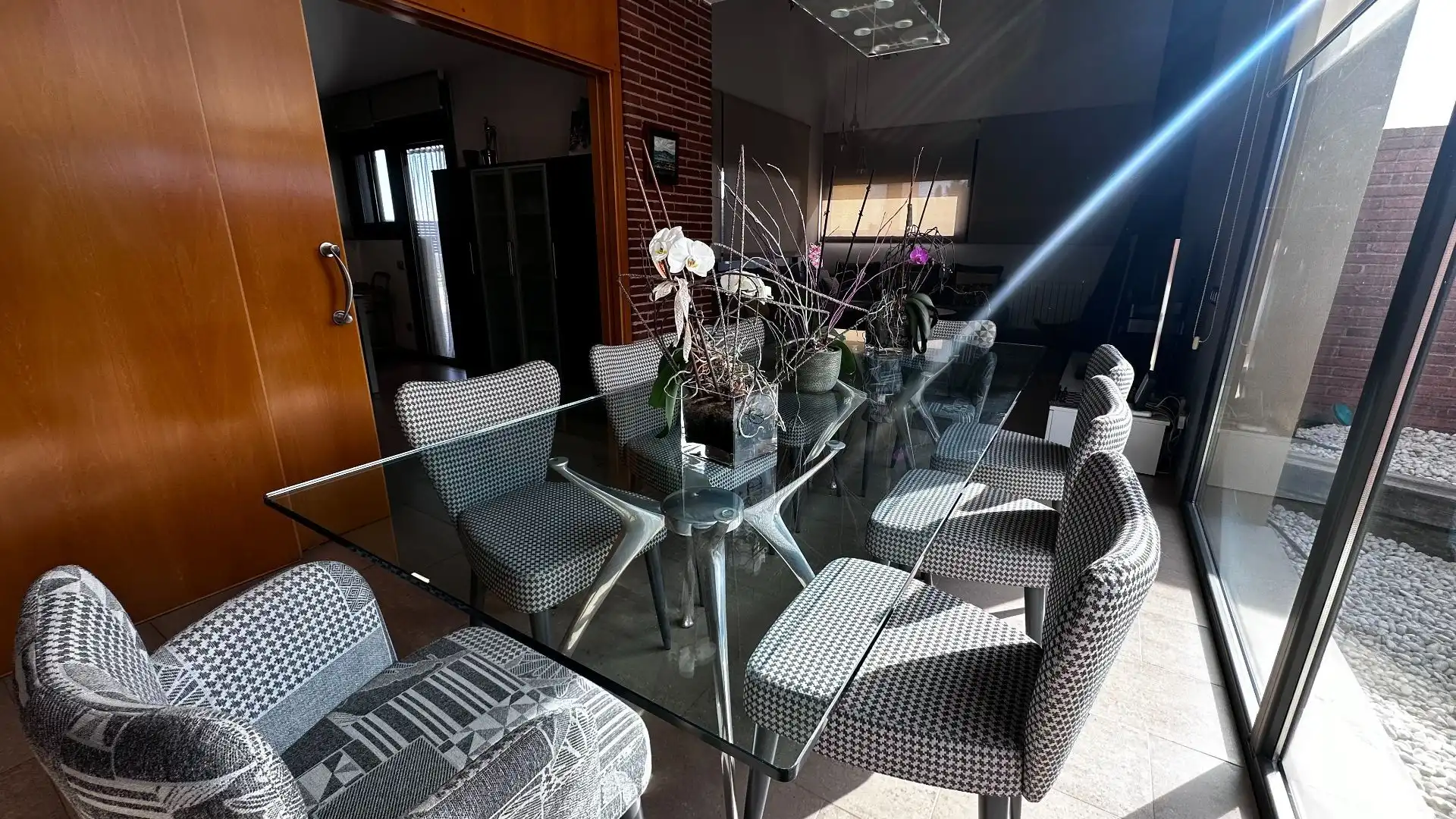 Dining room of Houses for sale in Roquetes  with Air Conditioner, Heating and Private garden