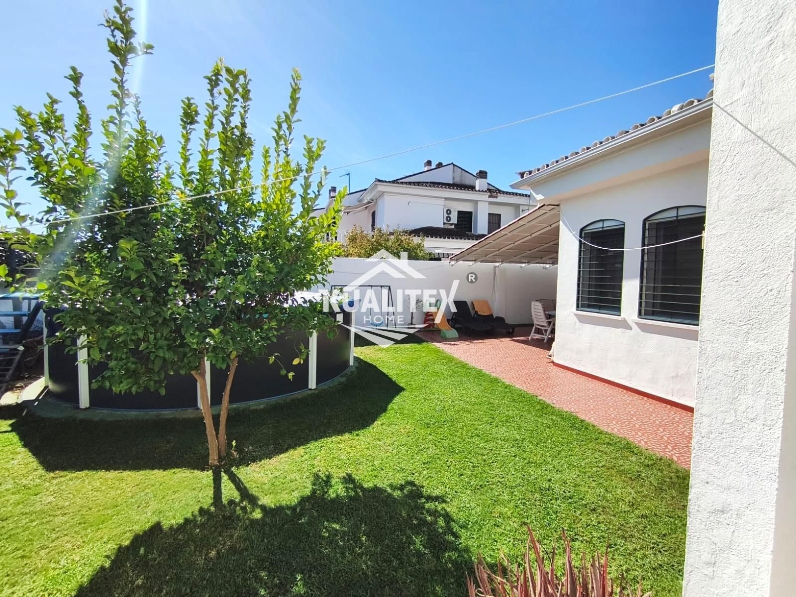 Garden of House or chalet for sale in Cáceres Capital  with Air Conditioner, Heating and Storage room