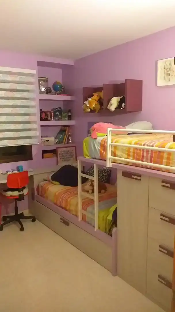 Bedroom of Flat for rent in Benidorm  with Air Conditioner, Private garden and Swimming Pool