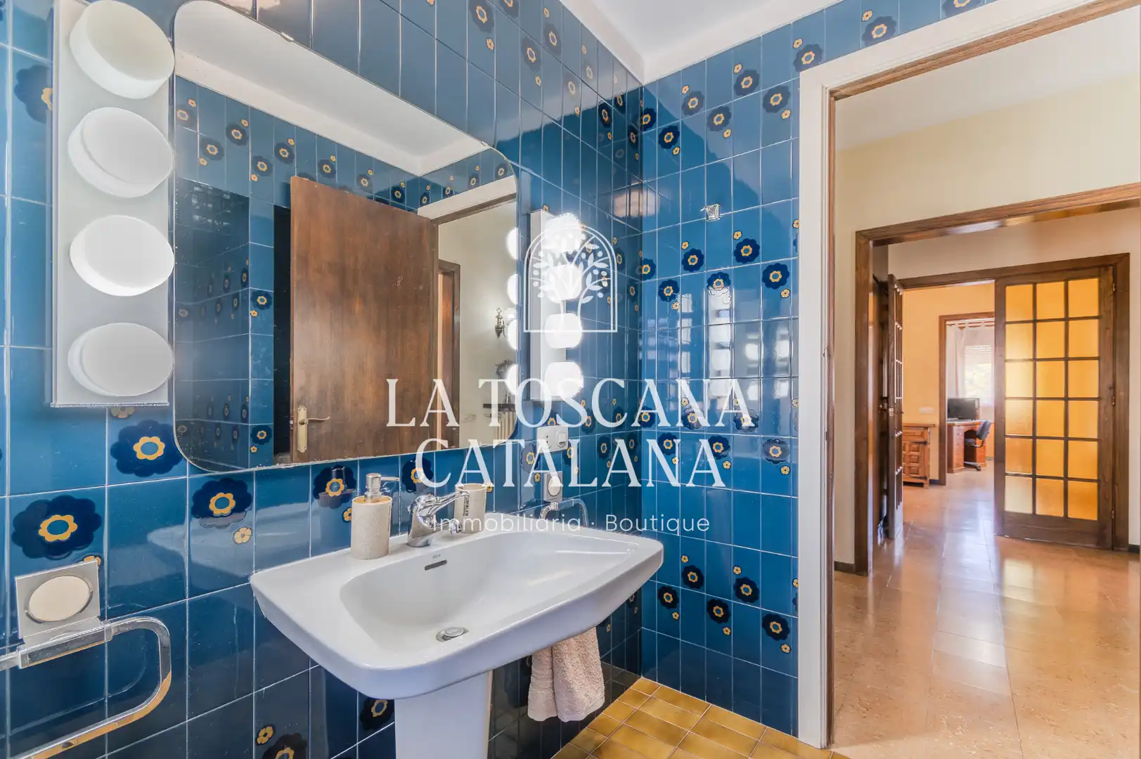 Baño de Casa o chalet en venta en Caldes de Malavella con Calefacción, Jardín privado y Parquet