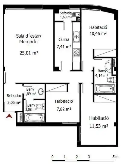 Piso en venta en Sant Julià de Lòria