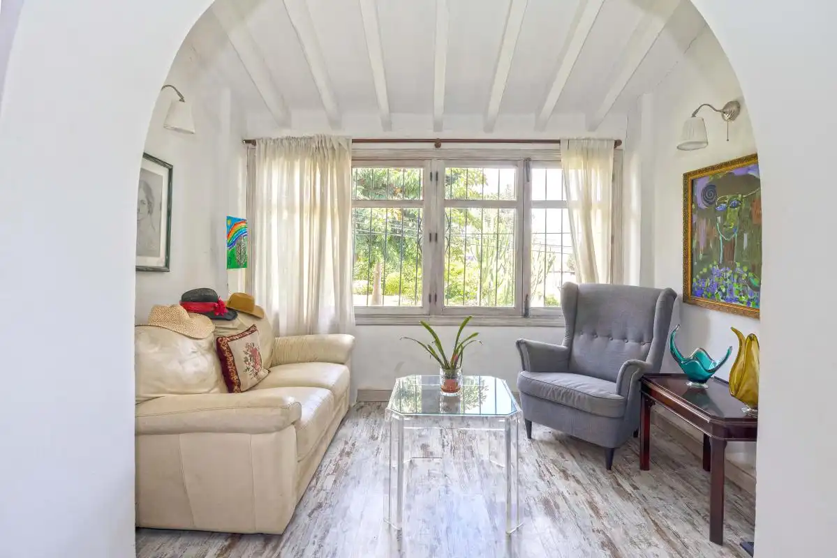 Sala de estar de Casa o chalet en venta en Torremolinos con Aire acondicionado, Calefacción y Jardín privado