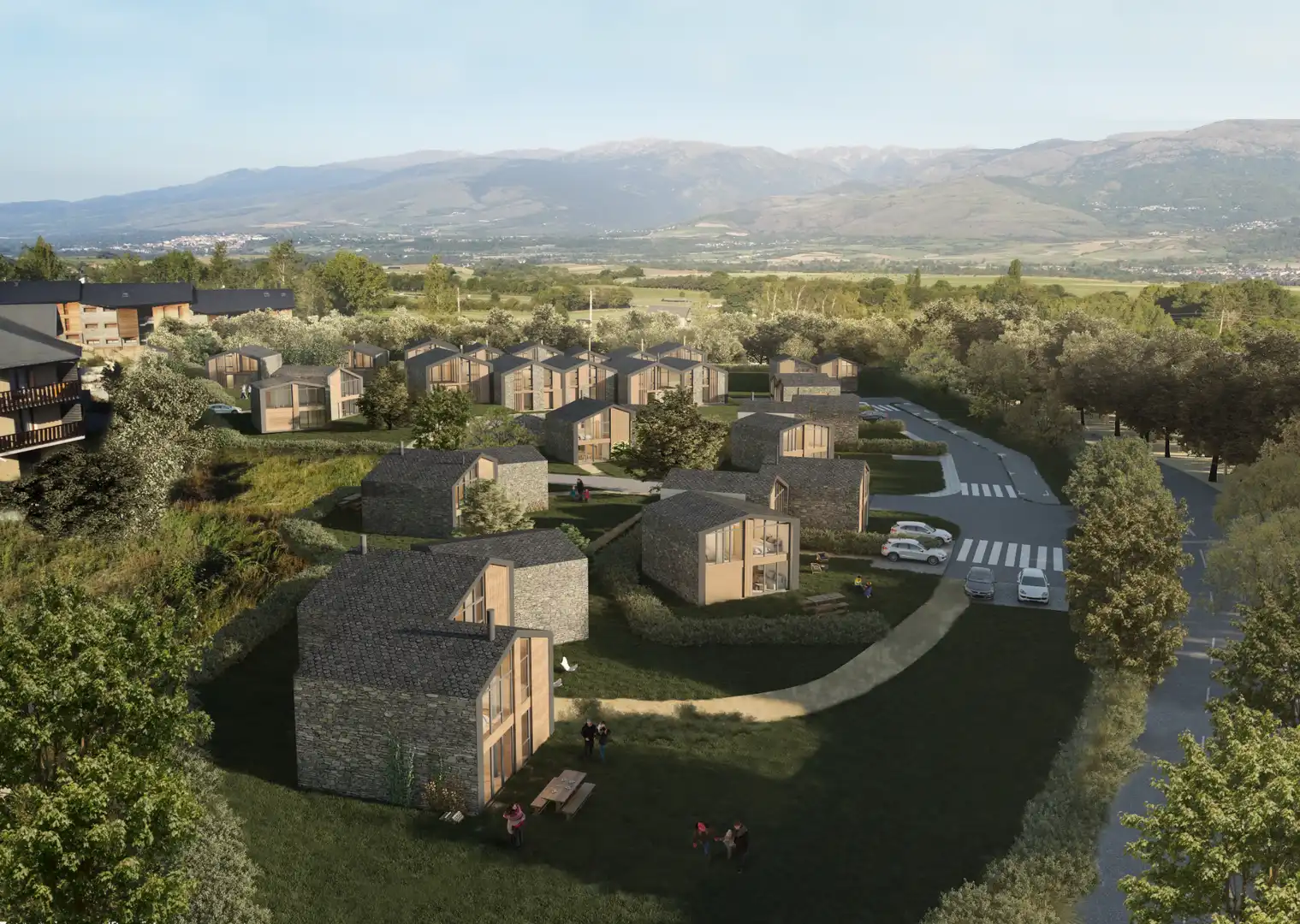 Vista exterior de Casa o chalet en venta en Sainte - Léocadie con Aire acondicionado, Calefacción y Jardín privado