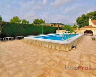 Swimming pool of House or chalet to rent in Olocau  with Air Conditioner, Terrace and Swimming Pool