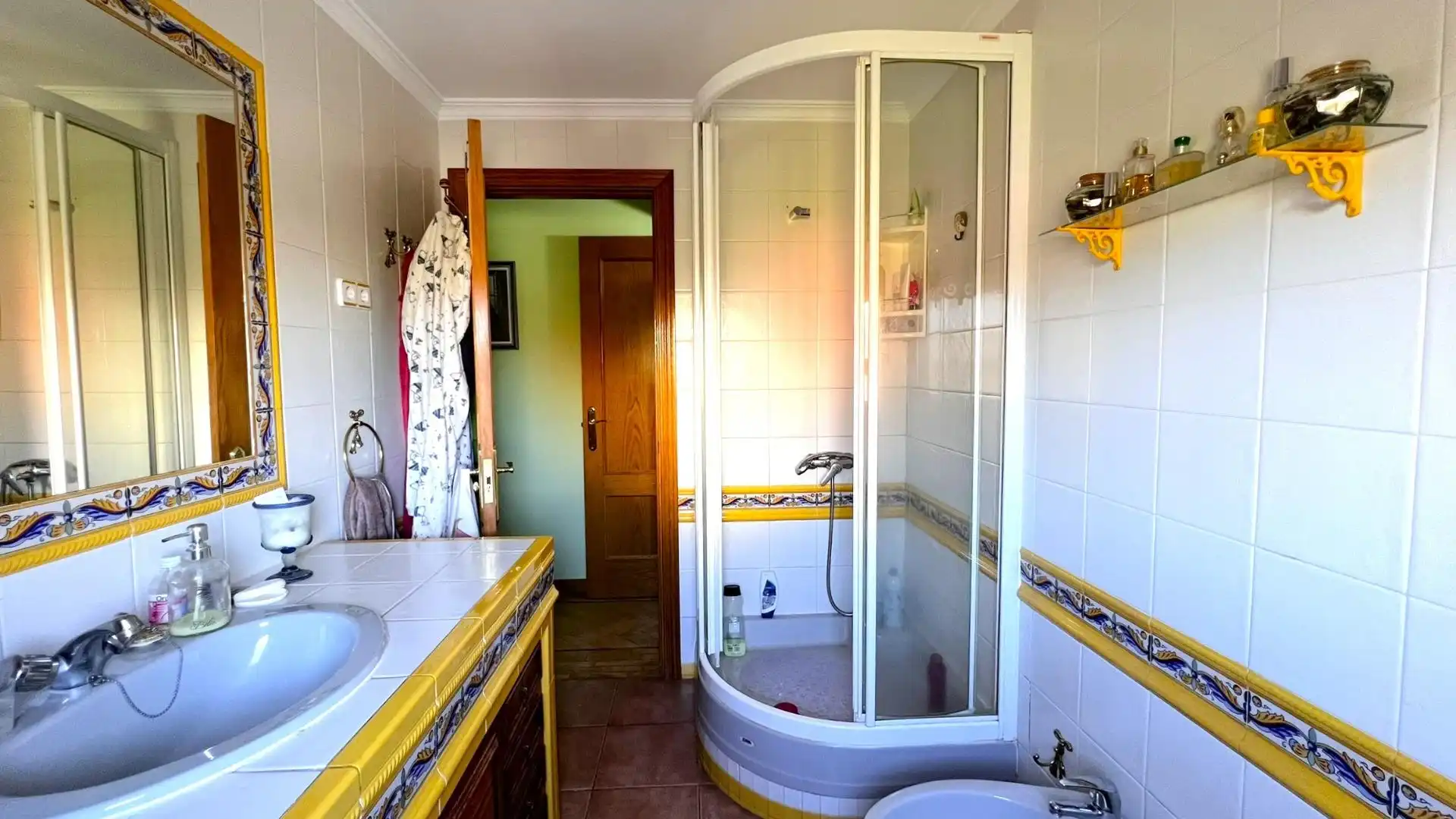 Baño de Casa adosada en venta en Rivas-Vaciamadrid con Aire acondicionado, Calefacción y Jardín privado