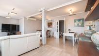 Living room of Attic for sale in  Madrid Capital  with Air Conditioner, Private garden and Terrace