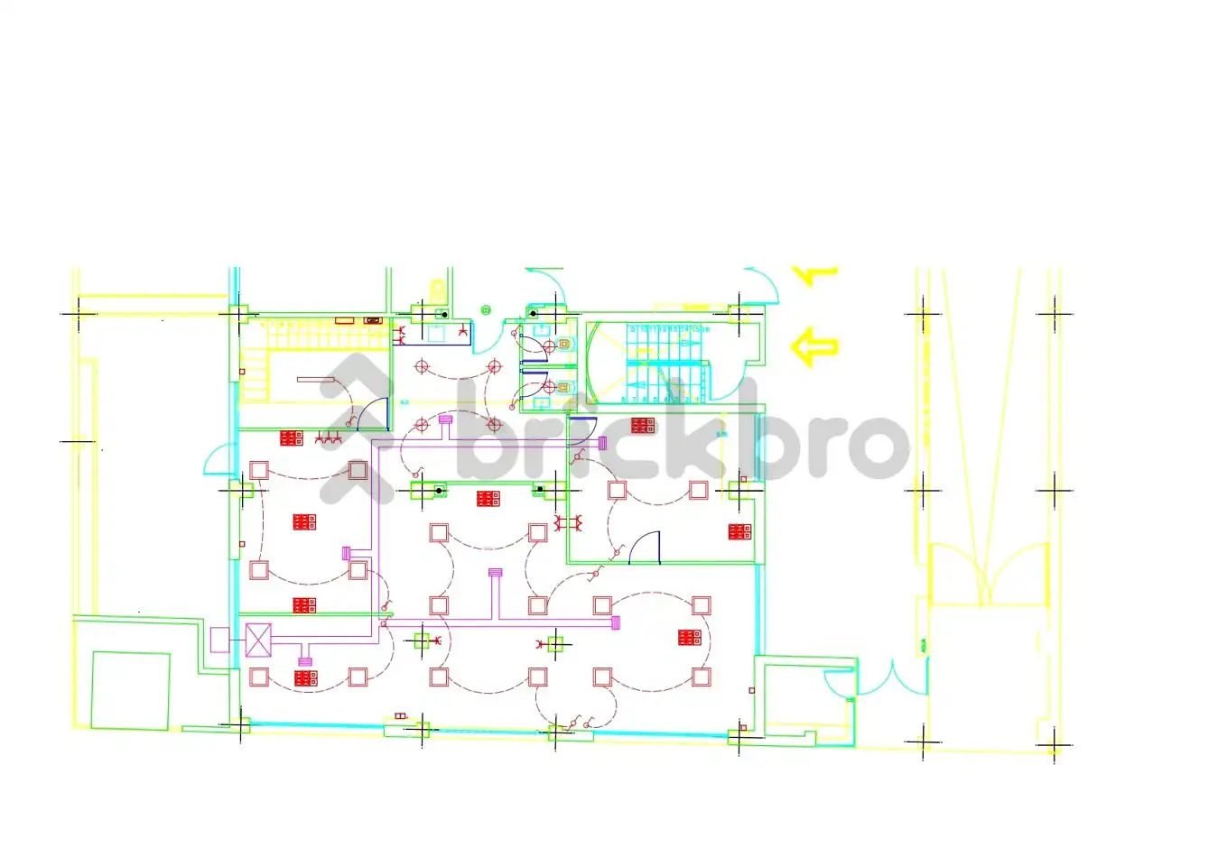 Büro zur Miete in Madrid mit Klimaanlage und Heizung