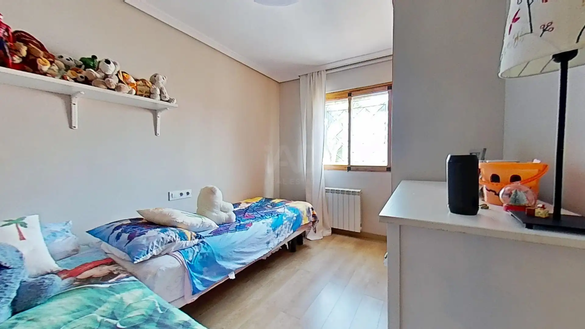Schlafzimmer von Einfamilien-Reihenhaus zum Verkauf in Benicasim / Benicàssim mit Klimaanlage und Heizung