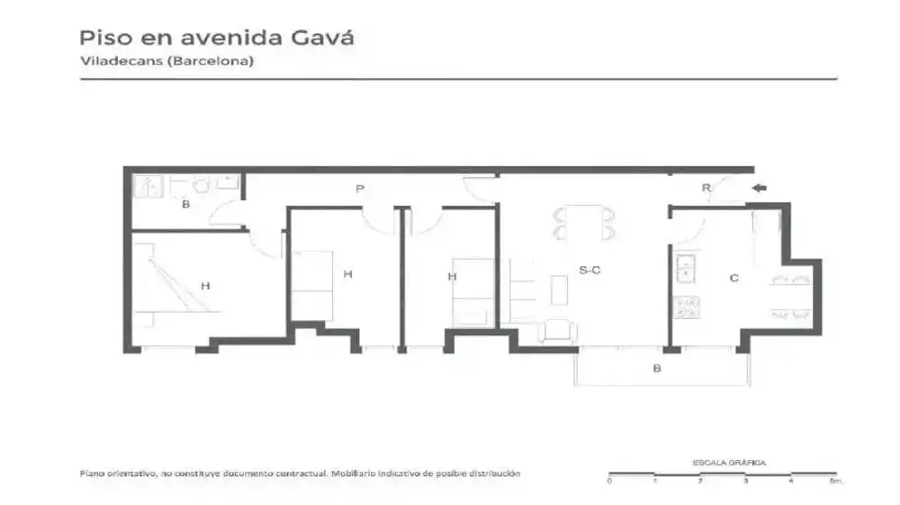 Piso con terraza en venta en Torrent Ballester, imagen 15