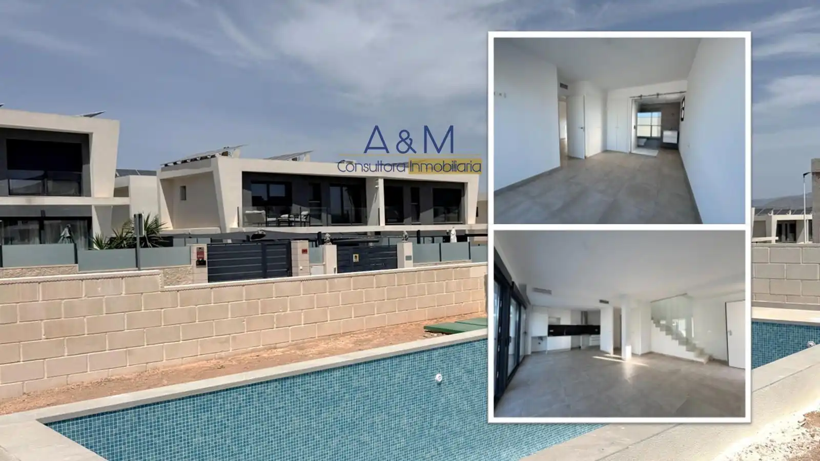 Casa pareada con piscina en venta en Malta
