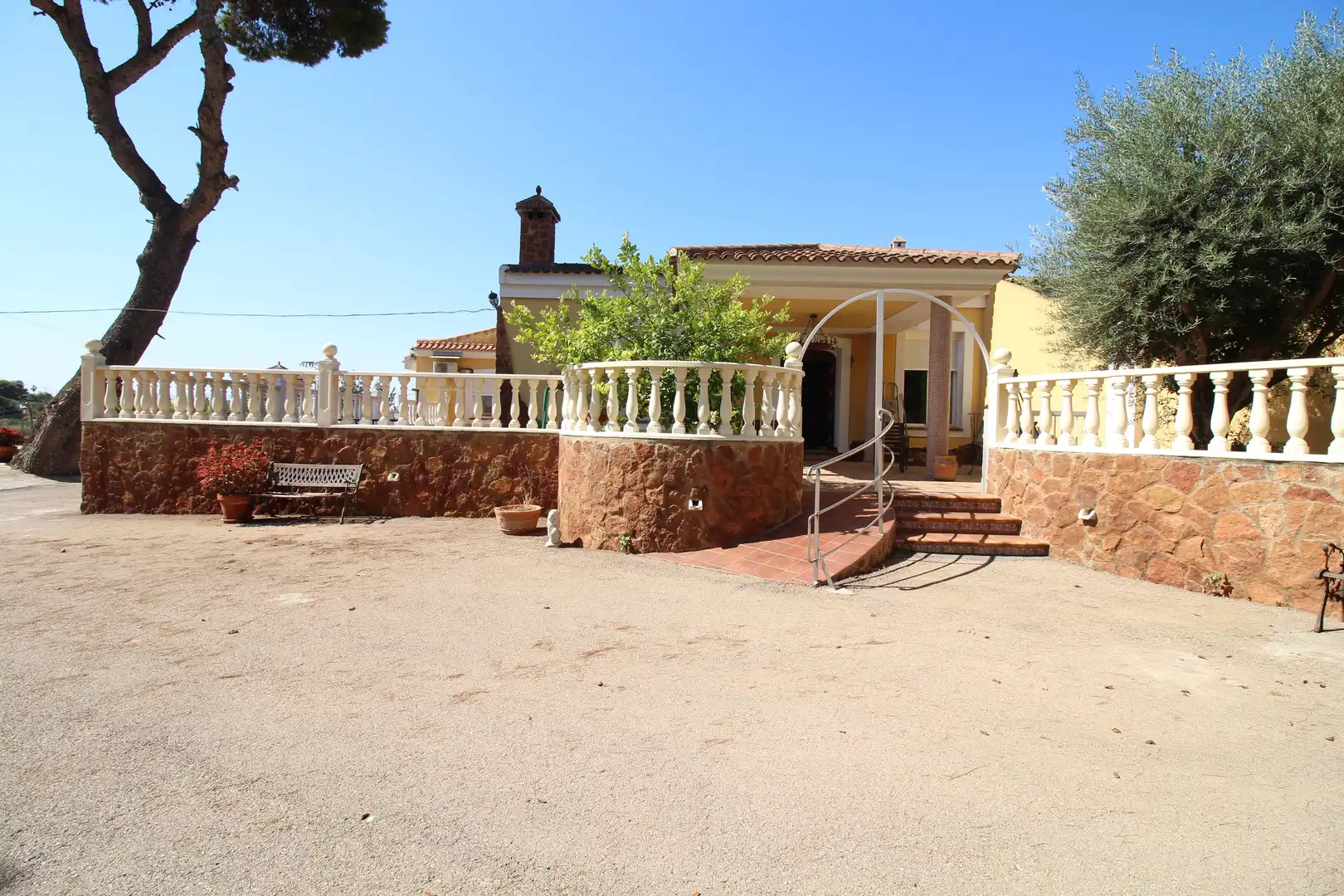 Vista exterior de Finca rústica en venta en Cartagena con Aire acondicionado, Jardín privado y Terraza