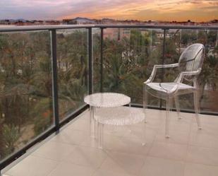 Balcony of Flat for sale in Elche / Elx  with Terrace, Furnished and Community pool