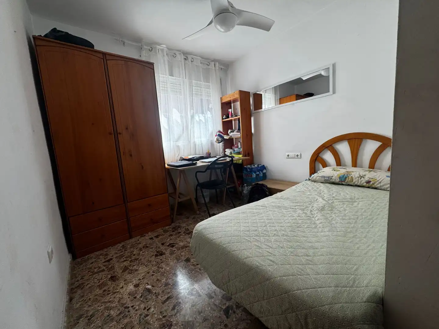 Bedroom of Flat for rent in San Vicente del Raspeig / Sant Vicent del Raspeig  with Terrace, Furnished and Oven