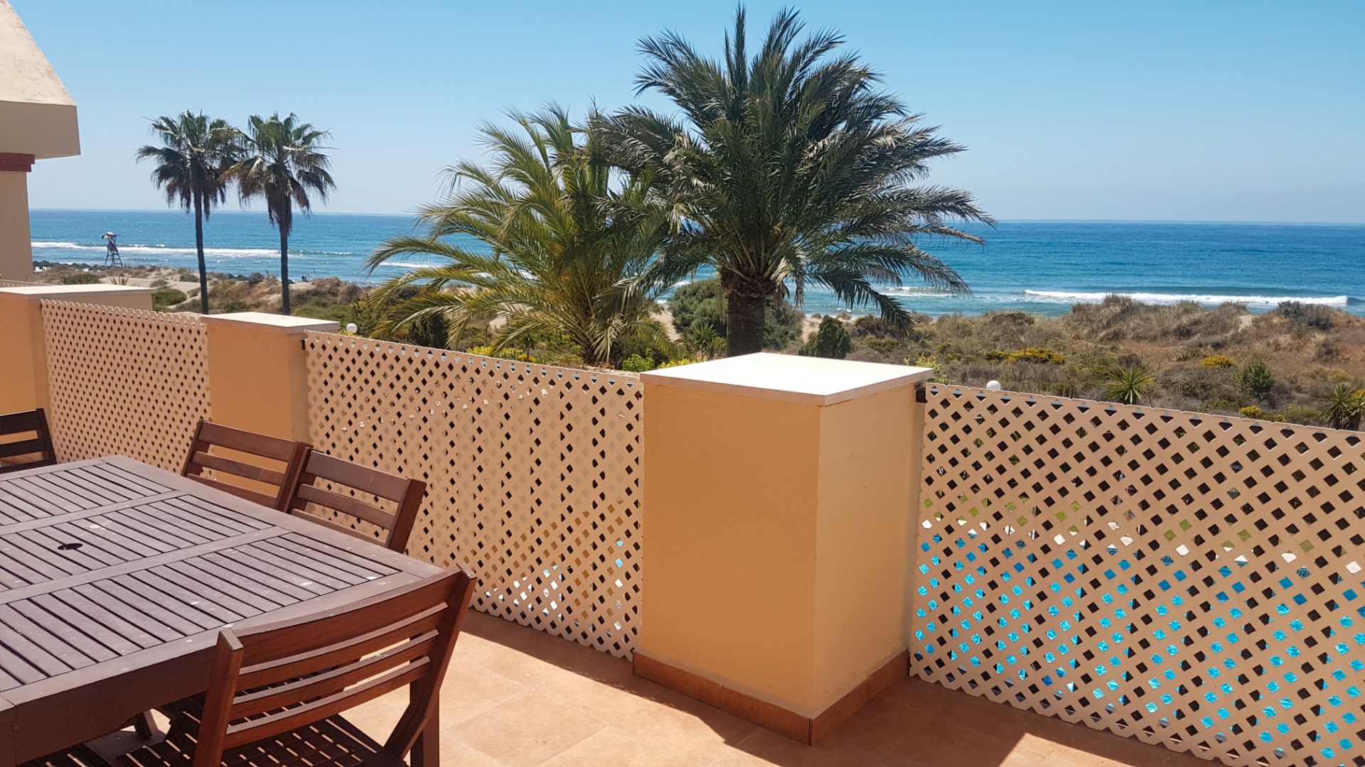 Terrasse von Wohnungen miete in Marbella mit Klimaanlage, Terrasse und Möbliert