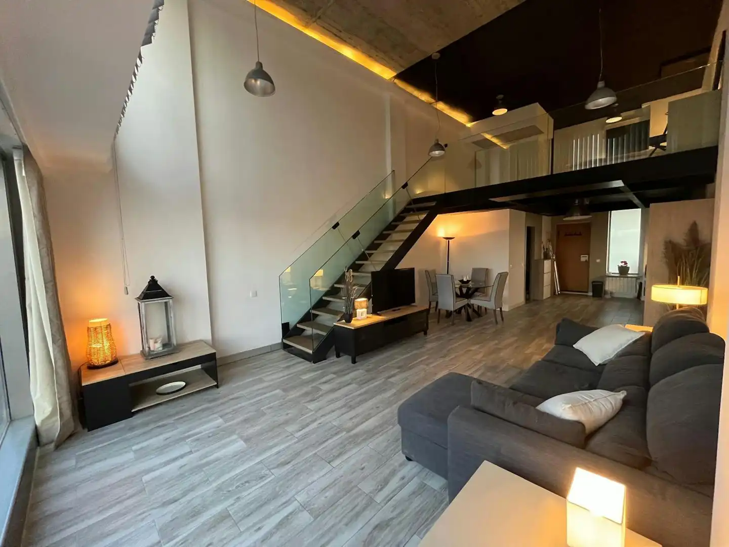 Wohnzimmer von Wohnung zur Miete in Alcobendas mit Klimaanlage, Heizung und Privatgarten