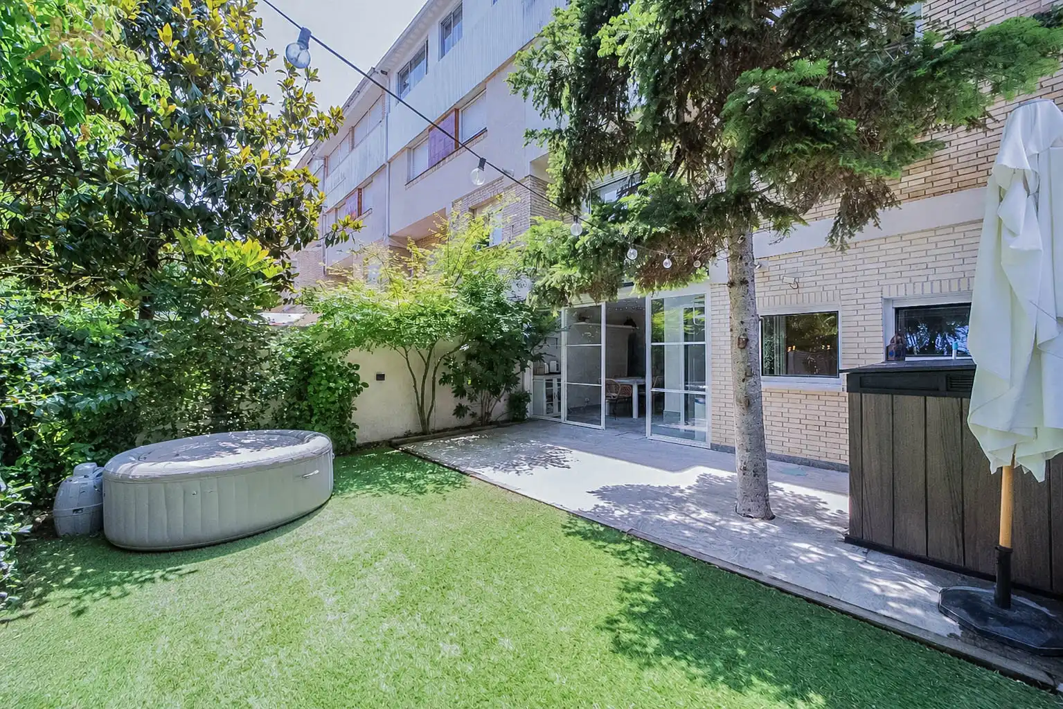 Terrace of Detached homes for sale in Pozuelo de Alarcón  with Air Conditioner, Heating and Private garden