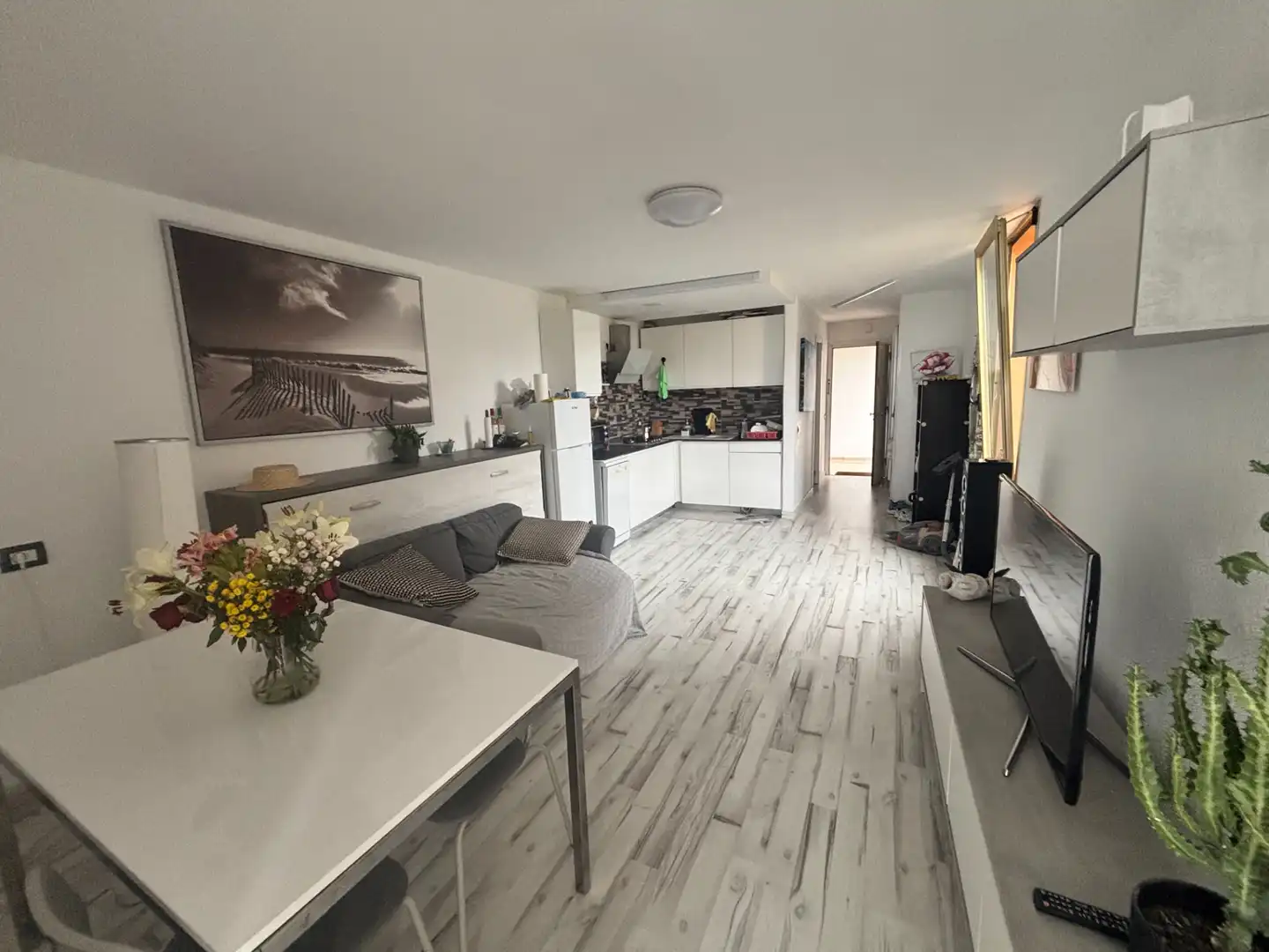 Sala de estar de Piso de alquiler en Puerto de la Cruz con Terraza y Balcón