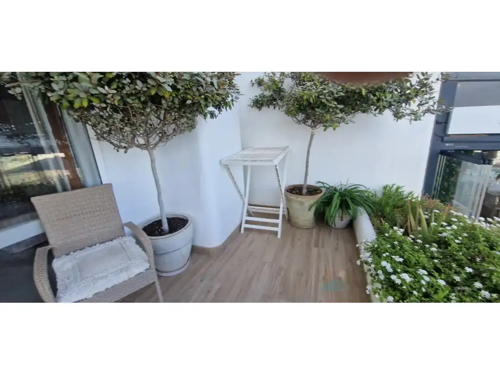 Terrassa de Apartament de lloguer en Santa Eulària des Riu amb Terrassa i Moblat