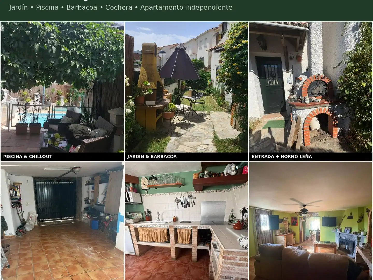 Jardí de Casa o xalet en venda en Plasencia amb Aire condicionat, Terrassa i Piscina
