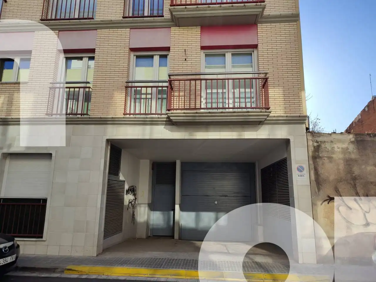 Vista exterior de Garaje en venta en Granollers