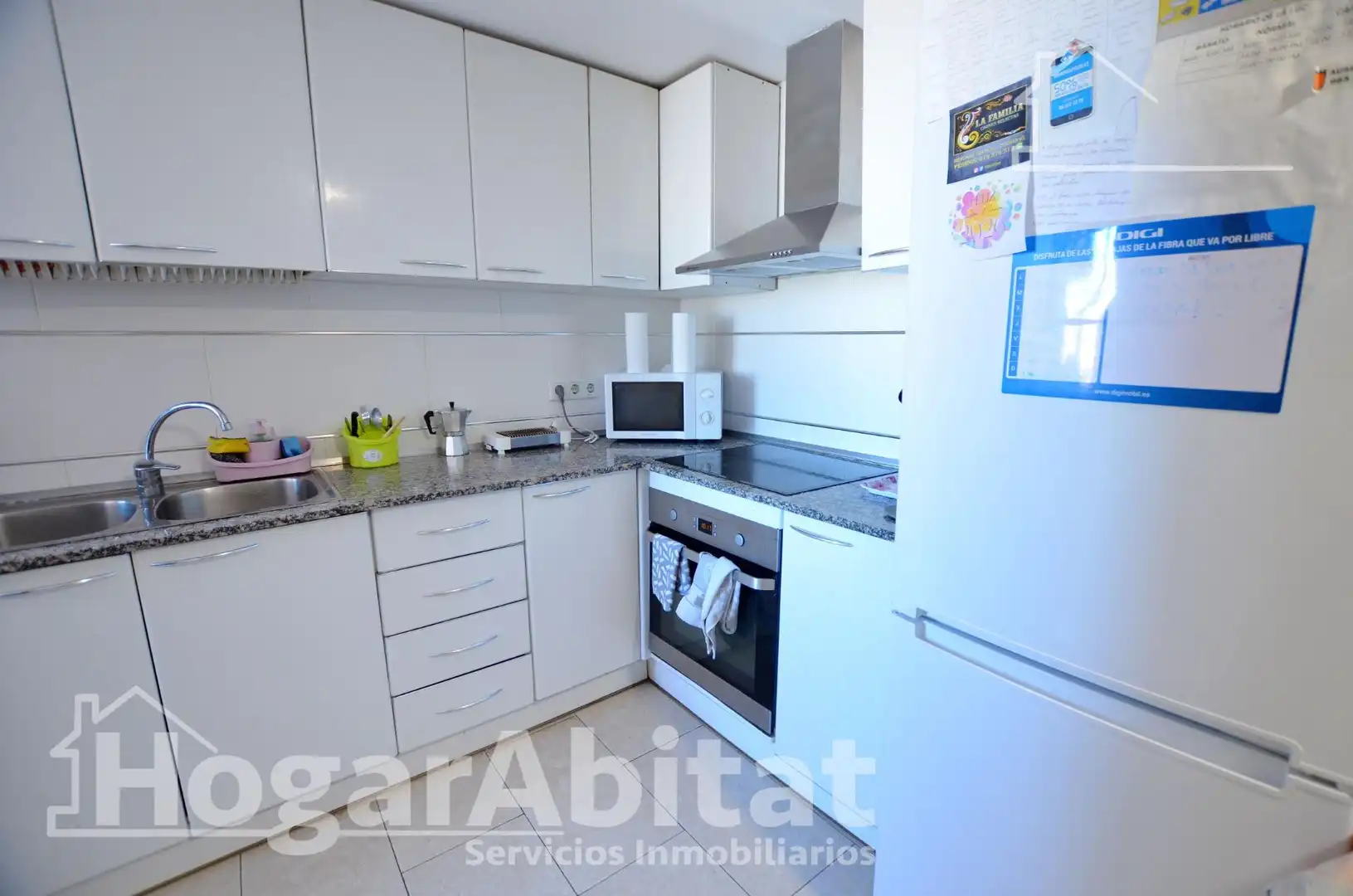 Küche von Wohnung zum Verkauf in Alicante / Alacant mit Klimaanlage, Heizung und Terrasse