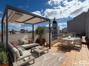 Penthouse with balcony for sale in SANTIAGO 4