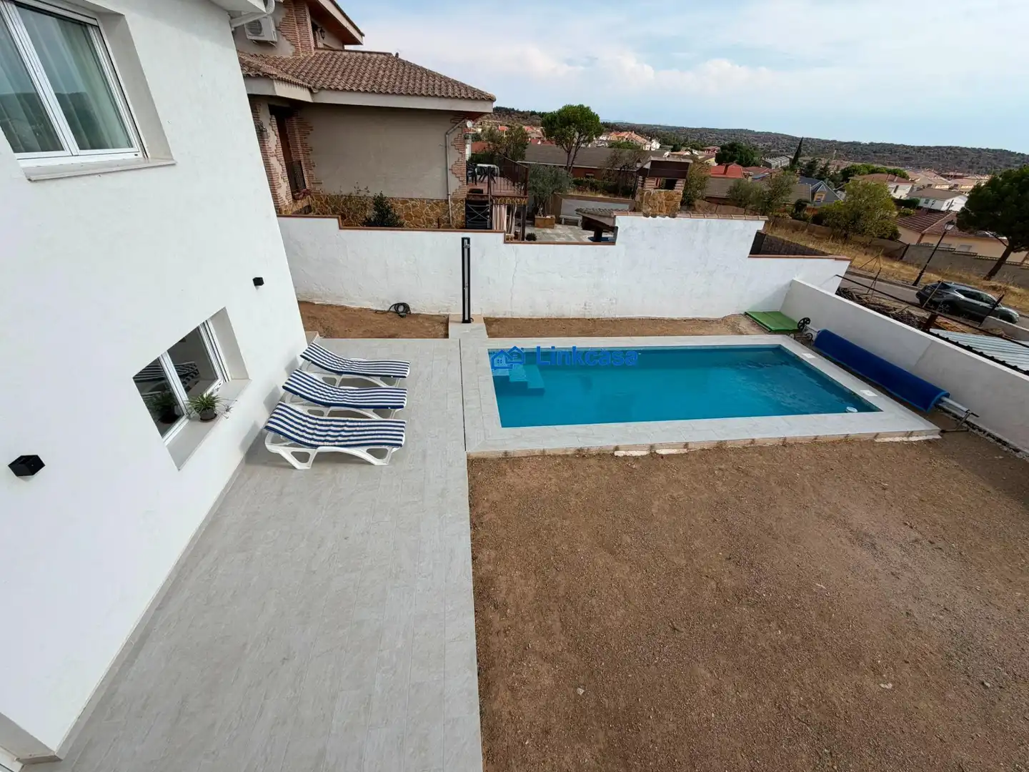 Piscina de Casa o chalet en venta en Navas del Rey con Calefacción, Jardín privado y Terraza
