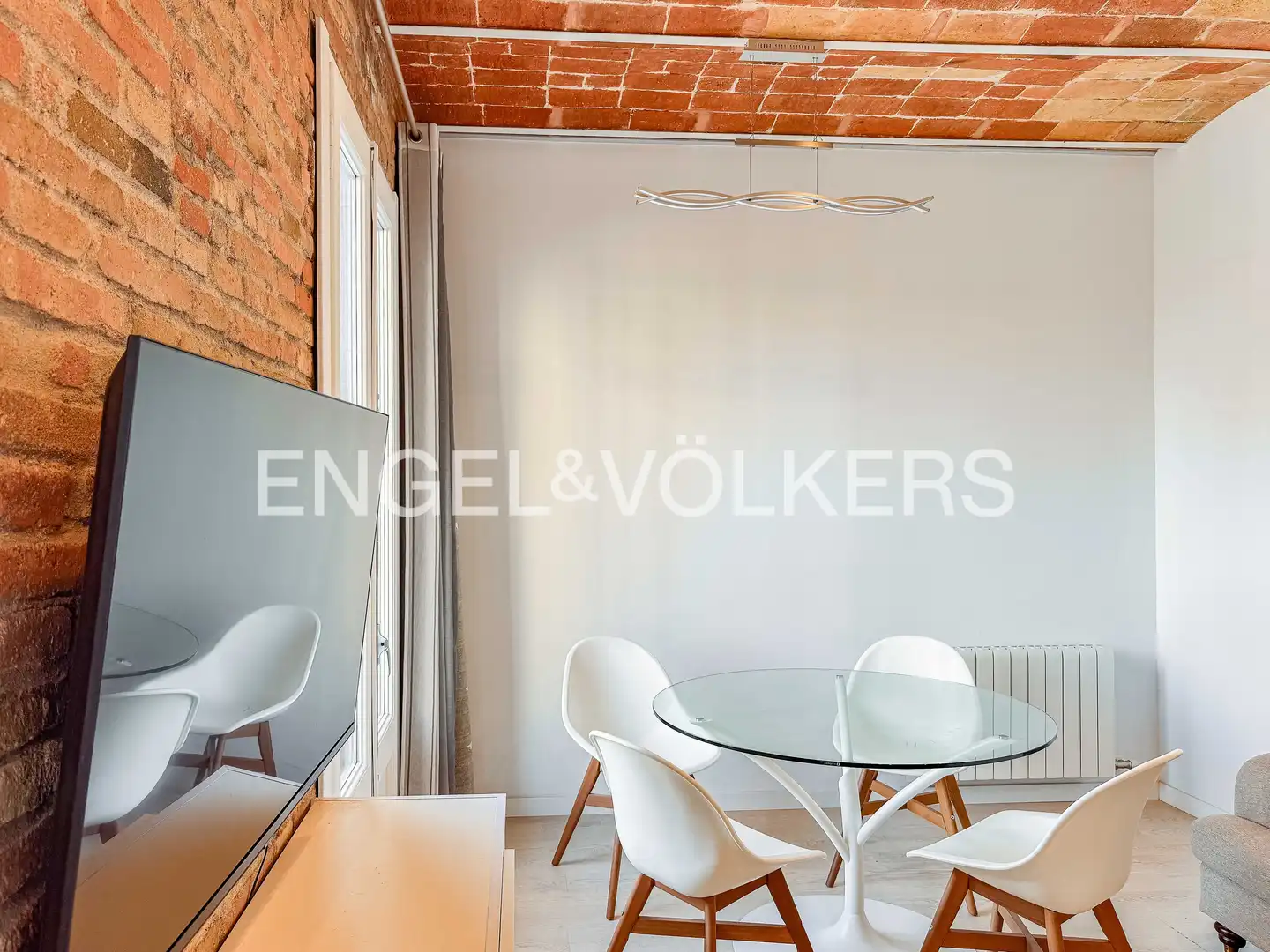 Dining room of Flat for rent in Barcelona  with Heating and Balcony