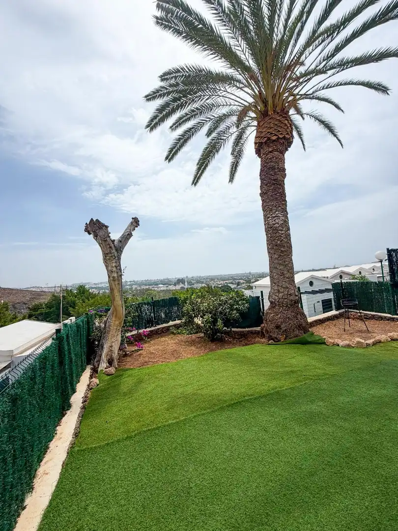 Jardí de Casa o xalet de lloguer en San Bartolomé de Tirajana amb Aire condicionat, Calefacció i Jardí privat