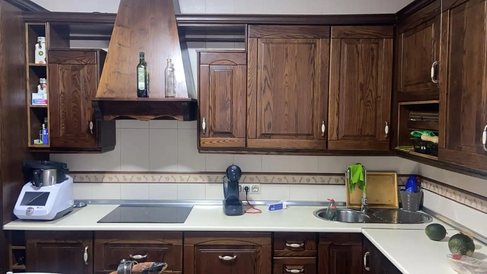 Kitchen of Flat for sale in Montijo  with Air Conditioner, Terrace and Balcony