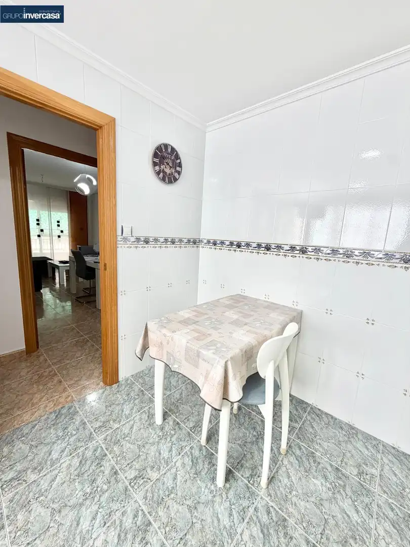 Dining room of Flat for rent in Quart de Poblet  with Air Conditioner, Furnished and Balcony