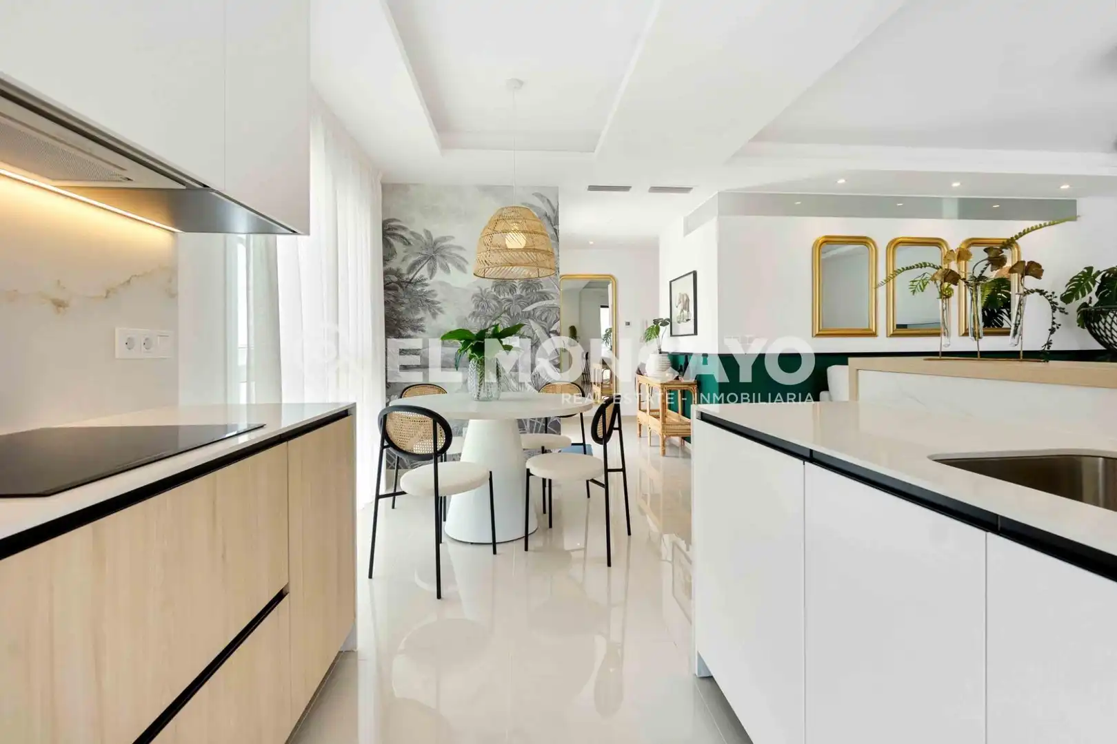 Cuina de Apartament en venda en Rojales amb Aire condicionat, Calefacció i Jardí privat