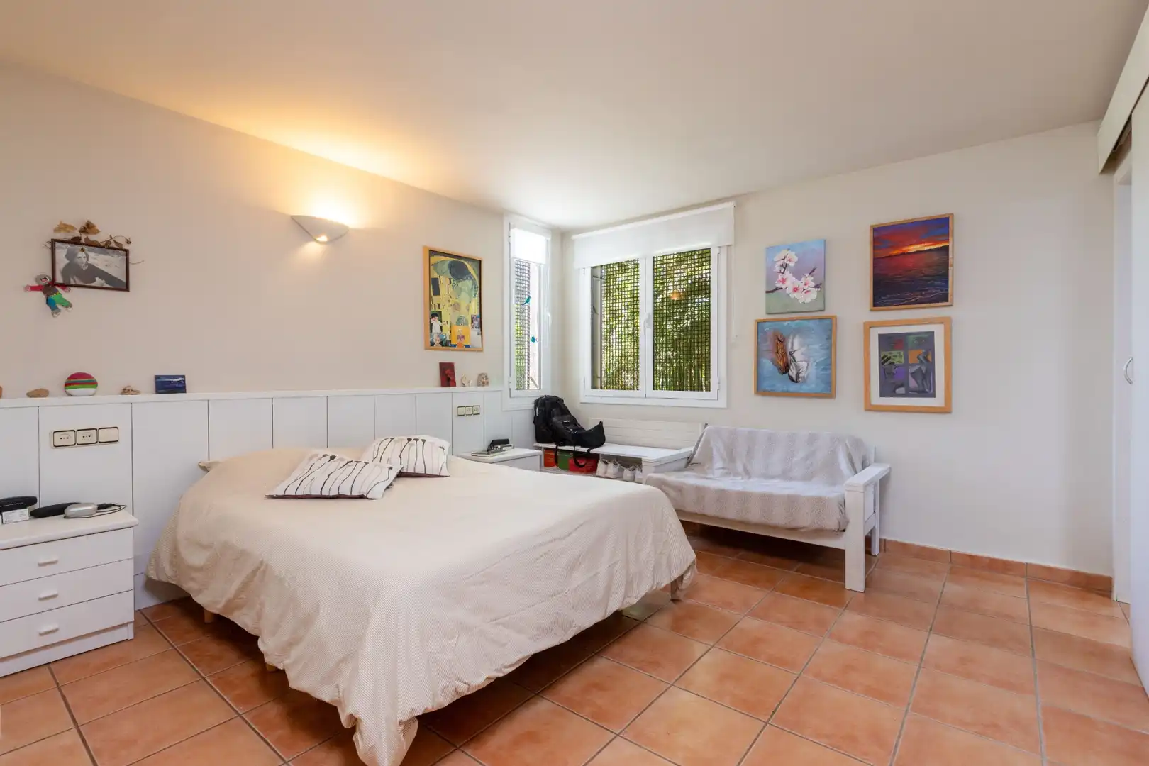 Dormitori de Casa o xalet en venda en Castellar del Vallès amb Aire condicionat, Calefacció i Jardí privat
