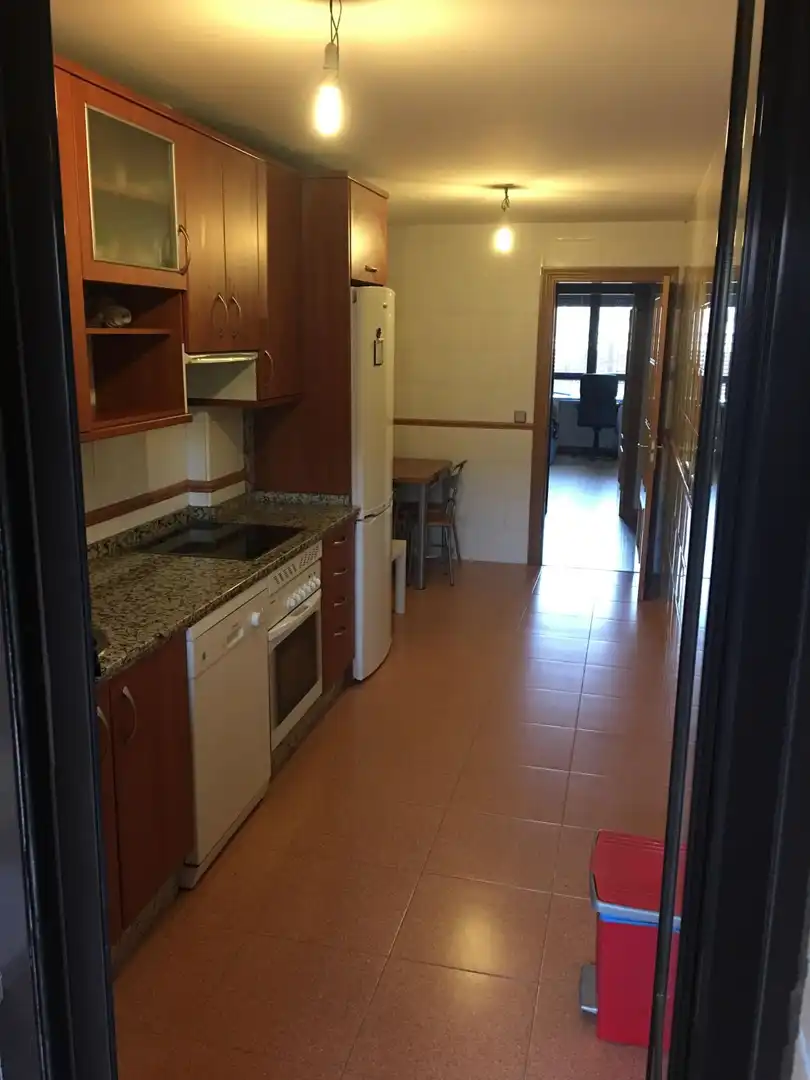 Küche von Wohnung zum Verkauf in Fuentes de Oñoro mit Heizung, Möbliert und Balkon