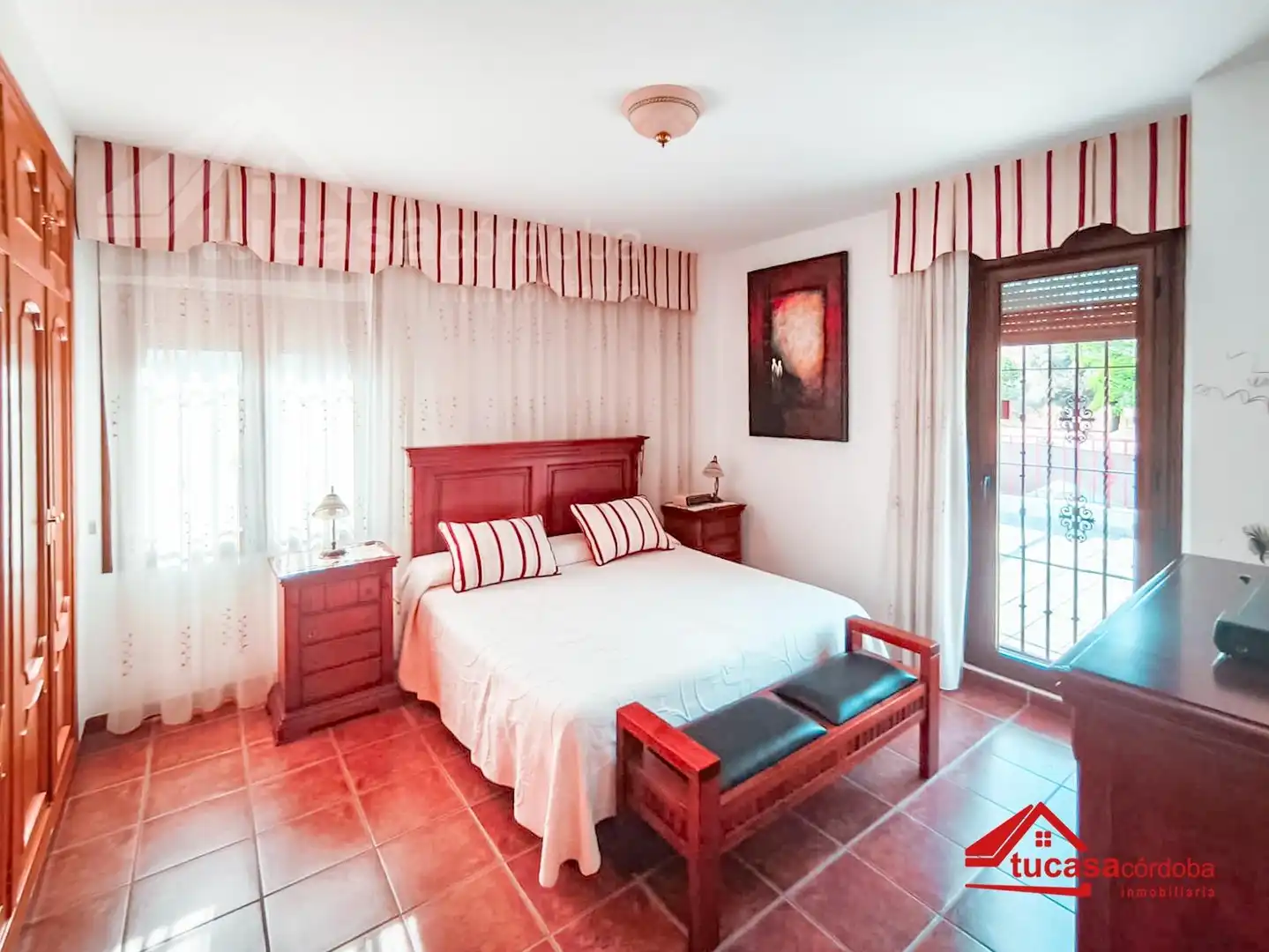 Bedroom of Houses for sale in Córdoba  with Air Conditioner, Terrace and Storage room