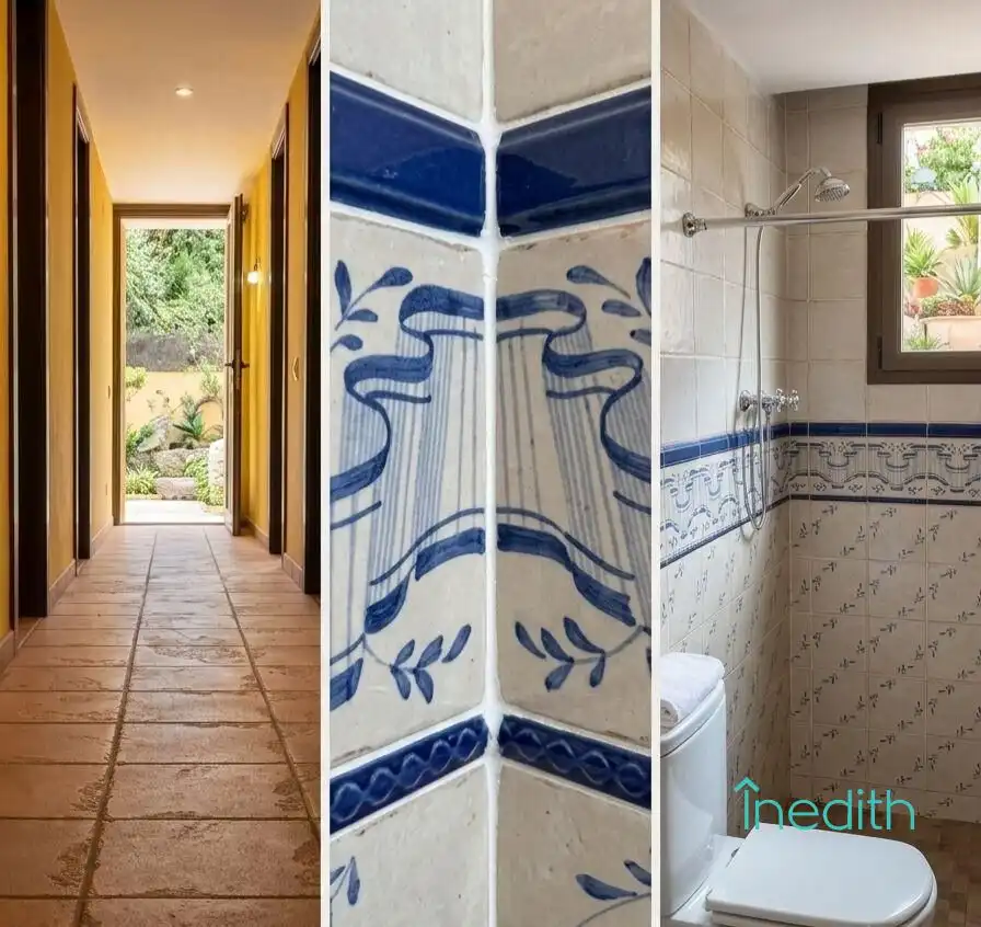 Bathroom of Houses for sale in Castelldefels  with Air Conditioner, Heating and Private garden
