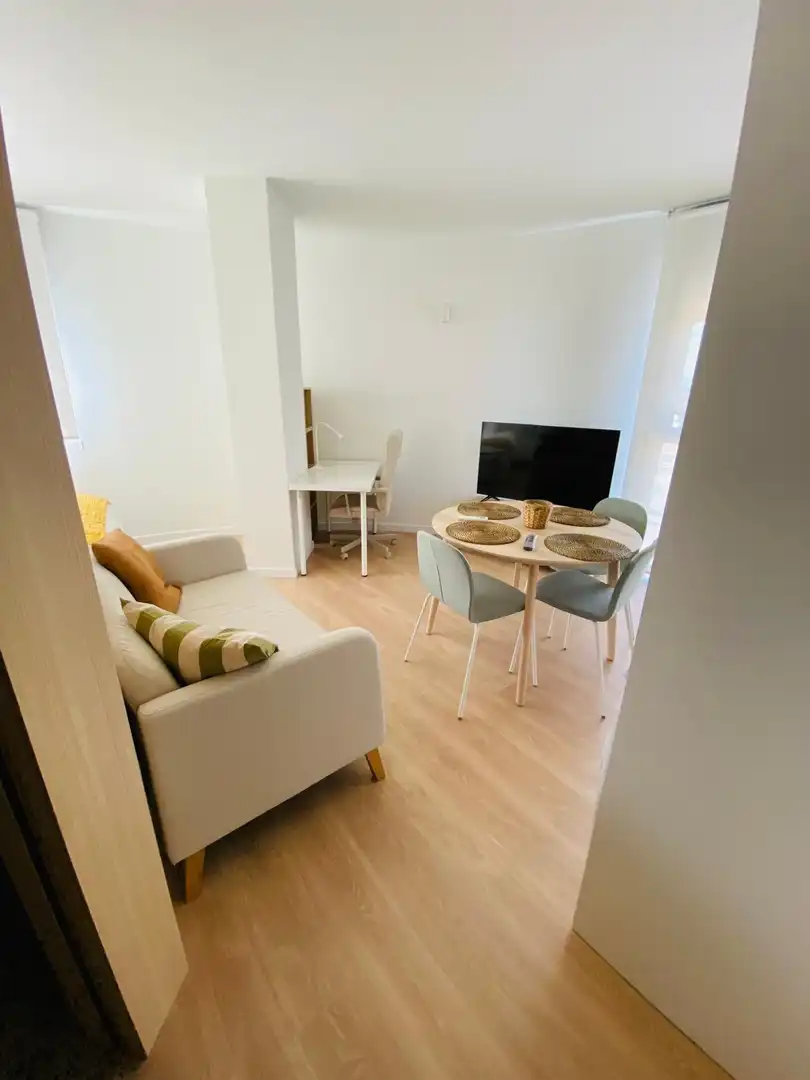 Wohnzimmer von Wohnung zur Miete in Murcia mit Klimaanlage, Heizung und Terrasse