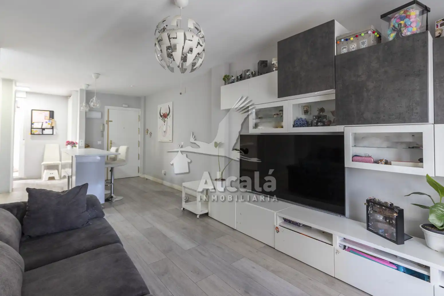 Sala d'estar de Pis en venda en Madrid amb Aire condicionat, Calefacció i Terrassa