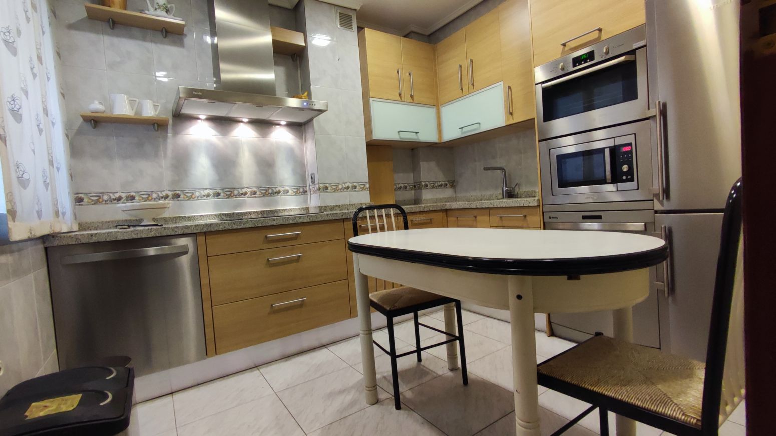 Kitchen of Flat for sale in  Logroño  with Heating, Parquet flooring and Terrace