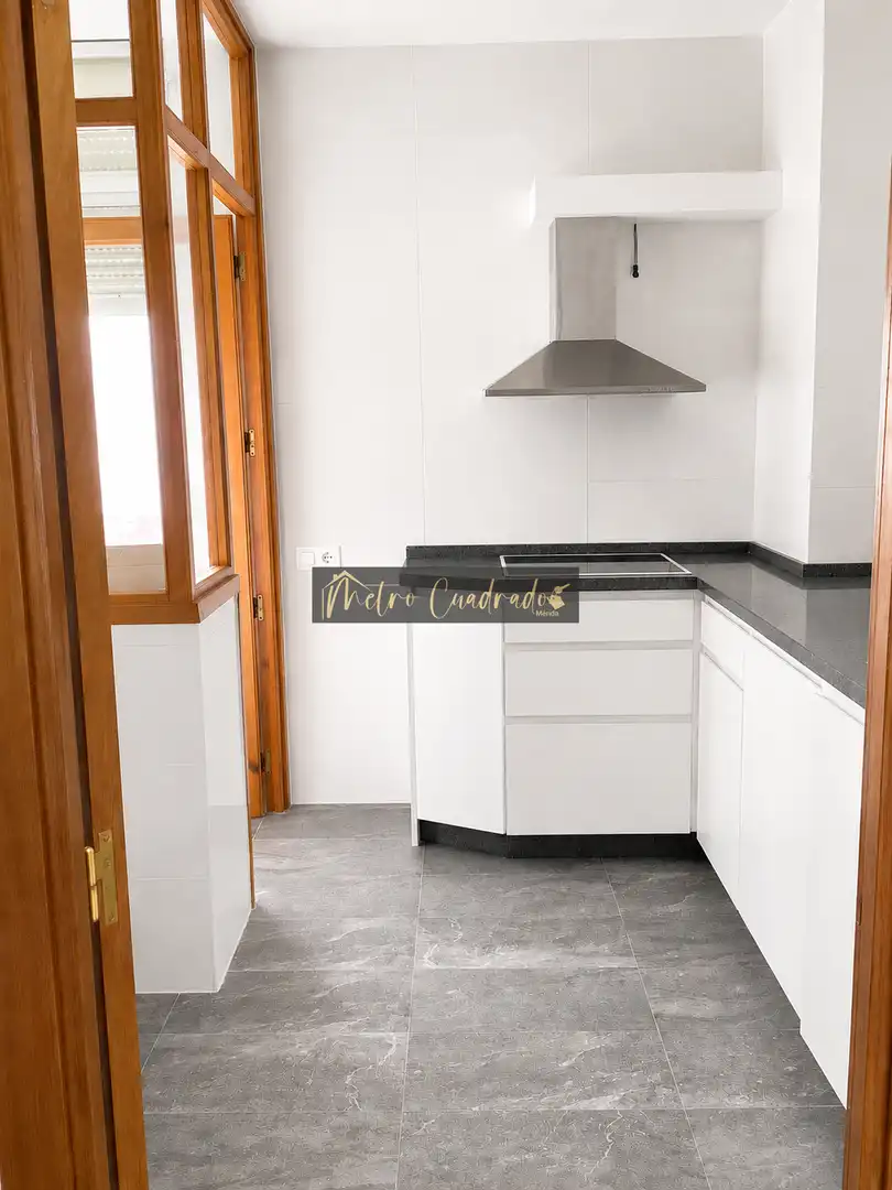 Kitchen of Flat for rent in Mérida  with Air Conditioner, Terrace and Furnished