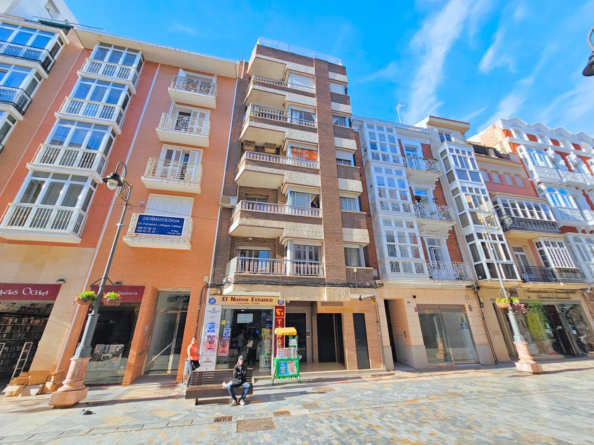 Exterior view of Flat for sale in Cartagena  with Air Conditioner, Heating and Terrace