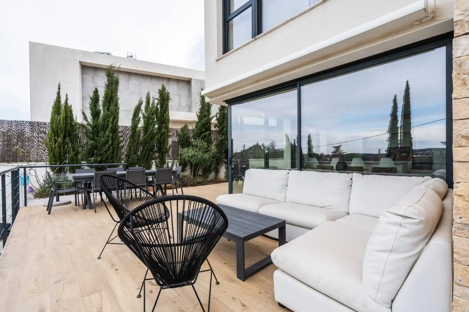 Terraza de Casa o chalet en venta en Torrelodones con Calefacción, Jardín privado y Terraza