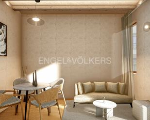 Living room of Attic for sale in  Barcelona Capital  with Air Conditioner, Heating and Parquet flooring