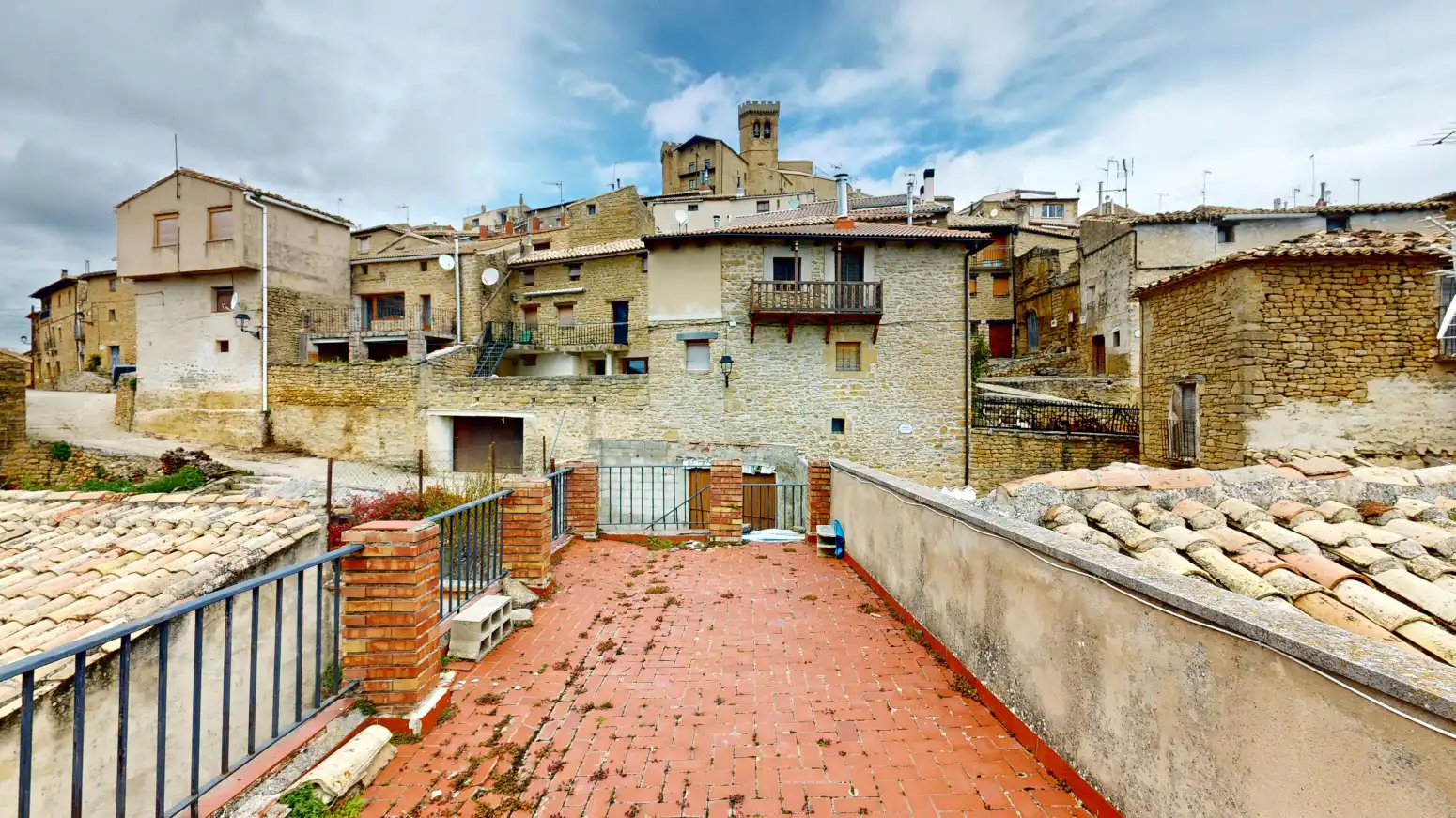 Terraza de Casa o chalet en venta en Ujué / Uxue con Jardín privado y Balcón