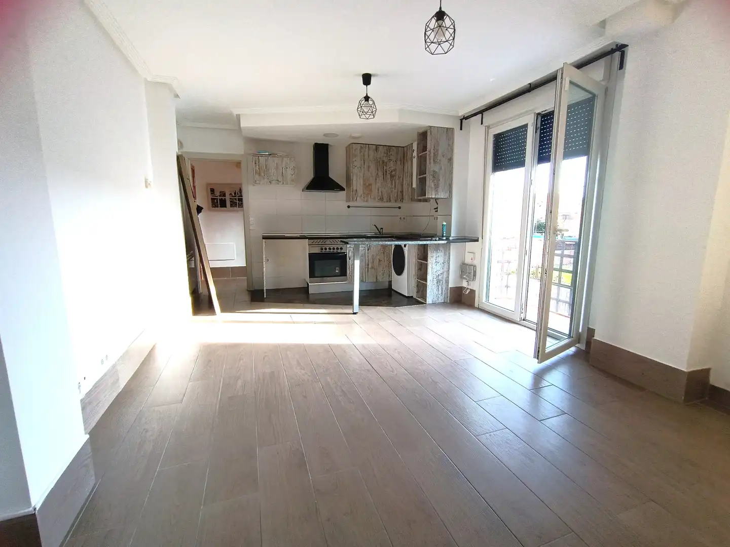 Kitchen of Duplexes for rent in Numancia de la Sagra  with Air Conditioner, Oven and Washing machine